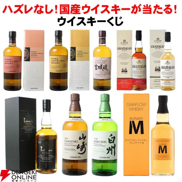 ほぼハズれなし】5,280円で山崎NV、白州NV、イチローズモルト