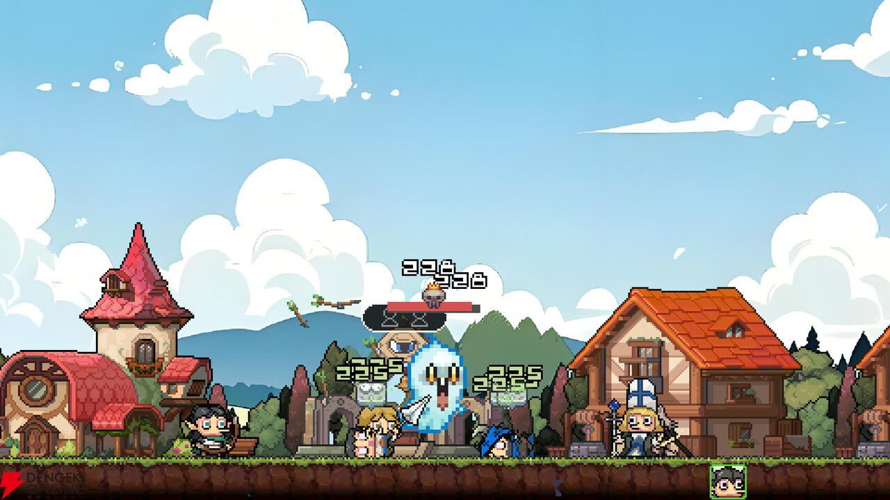 デスクトップ放置系ゲーム『だらだら村』Steamにてリリース。放置＆自動戦闘で勇者が住む村を発展させよう