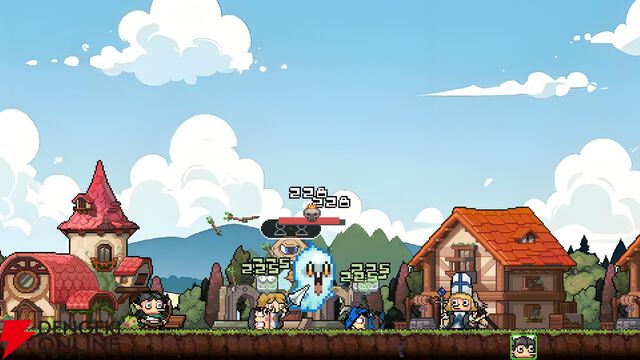 デスクトップ放置系ゲーム『だらだら村』Steamにてリリース。放置＆自動戦闘で勇者が住む村を発展させよう