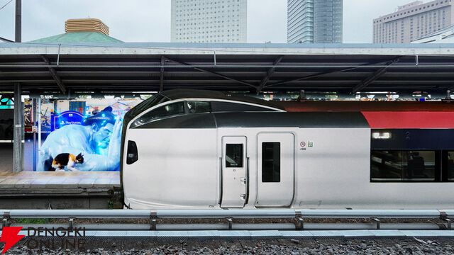 【It Happens on PS5】両国駅のホームに巨大魔人力士が出現!? PS5のグラフィック映像を放映