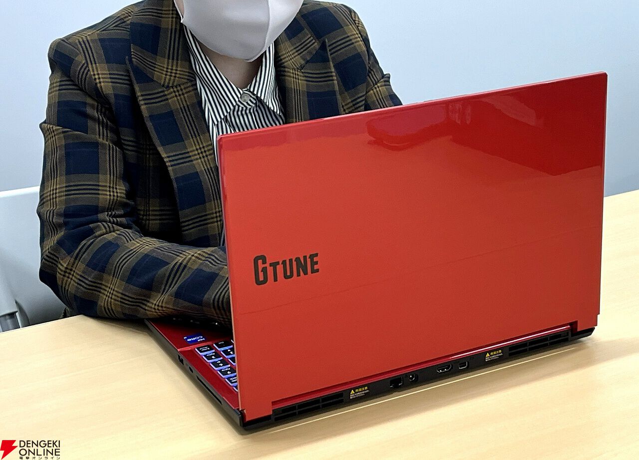 画像8/11＞レビュー：新色レッドのゲーミングPC『G TUNE P5-I7G70RD-C