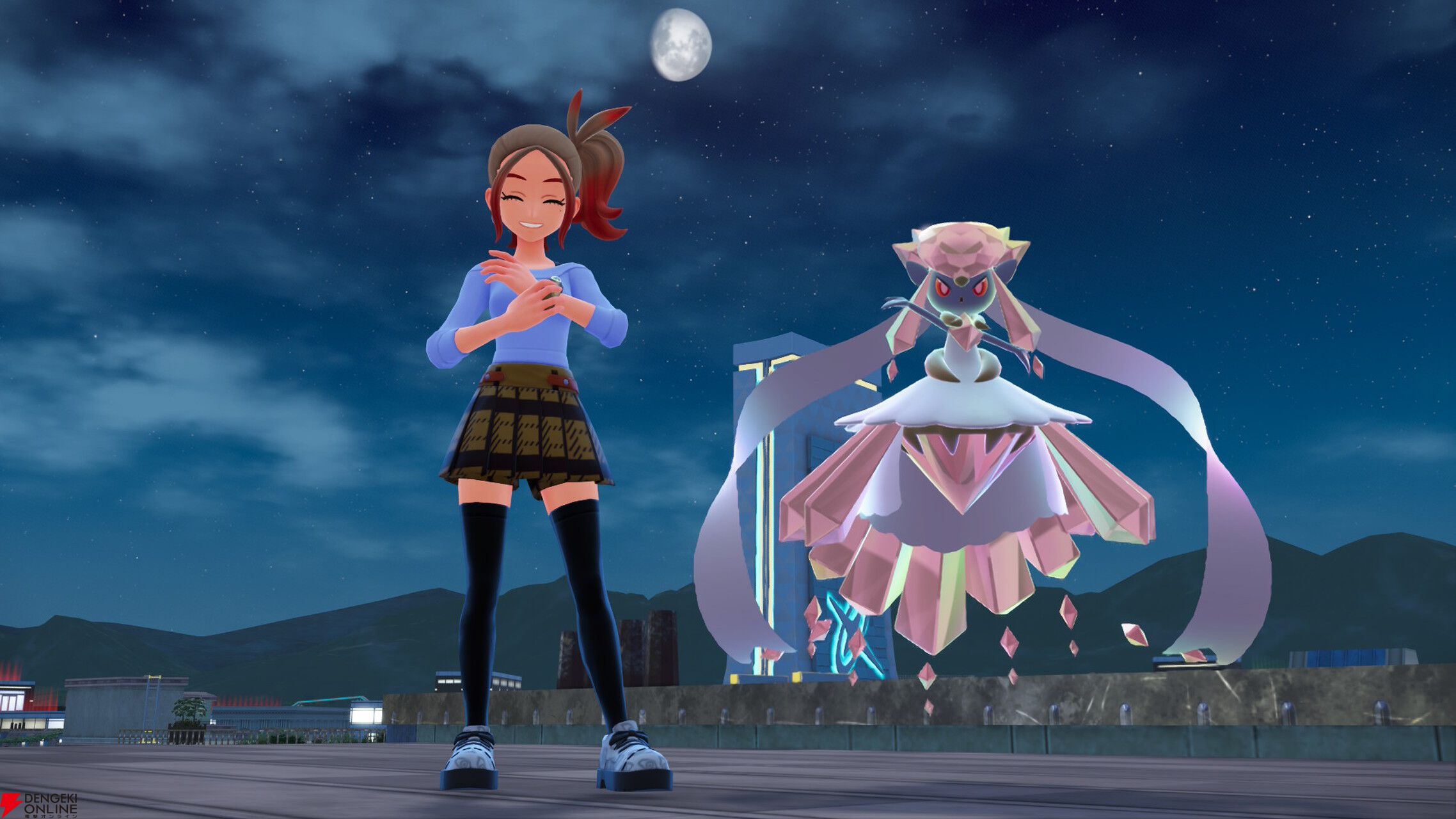 ポケモンレジェンズZ-A】ディアンシーをオシャボで捕まえるのに