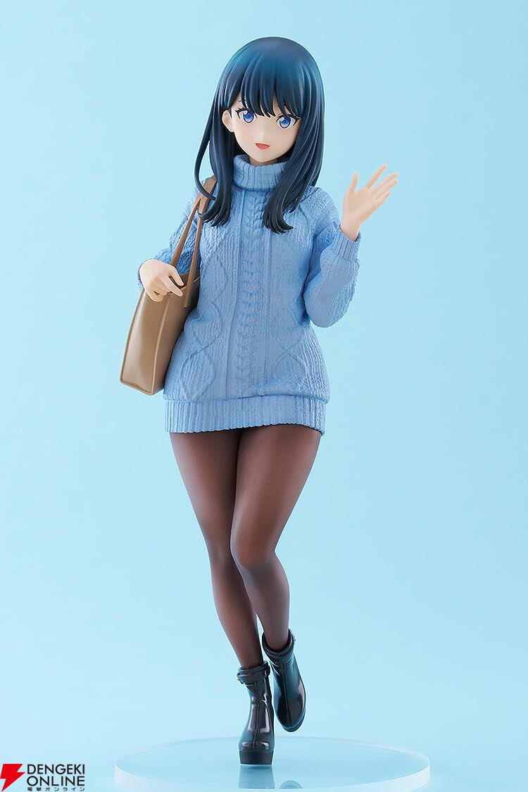 グリッドマン ユニバース』宝多六花のニット＆タイツ姿が眩しい“Date