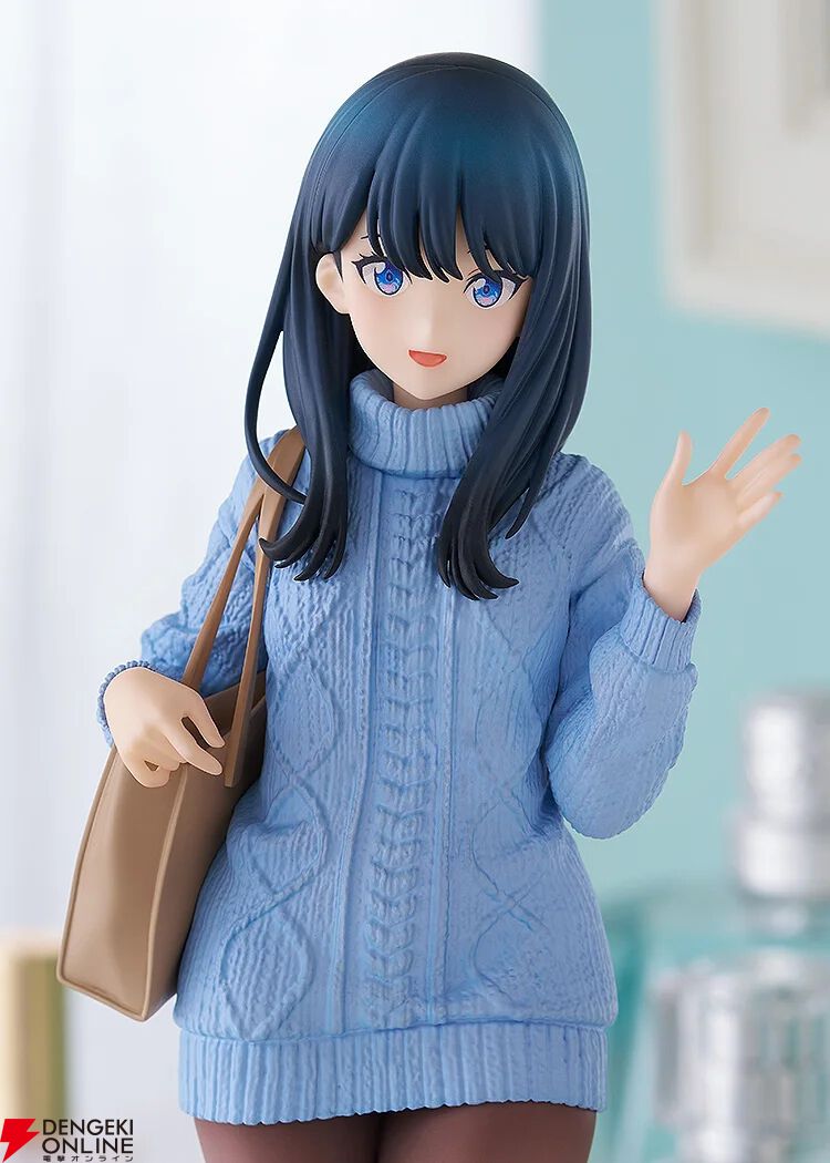 グリッドマン ユニバース』宝多六花のニット＆タイツ姿が眩しい“Date