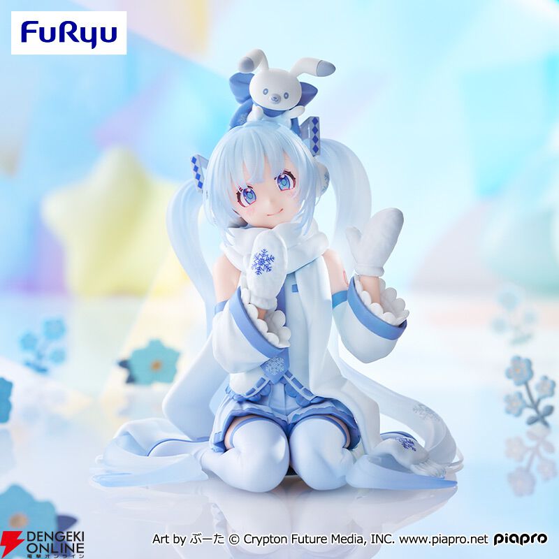 雪ミク】スカイタウン10周年記念イラストがぬーストフィギュア化。美