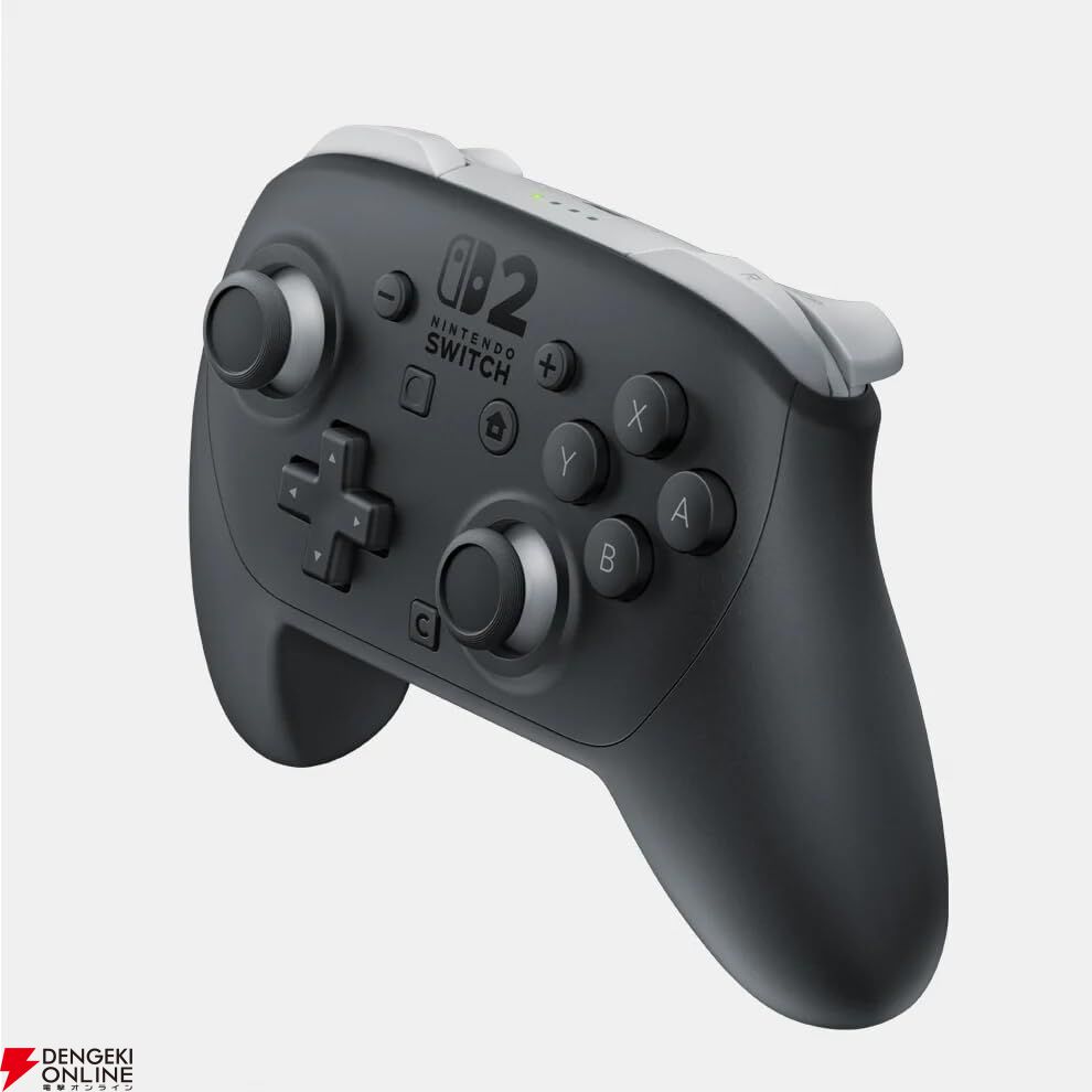 Switch2】任天堂純正品の『Nintendo Switch 2 Proコントローラー』が