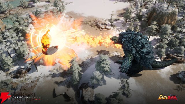 『GIGABASH』に『GAMERA ‐Rebirth‐』DLCが11/21配信。ガメラとギロンが参戦