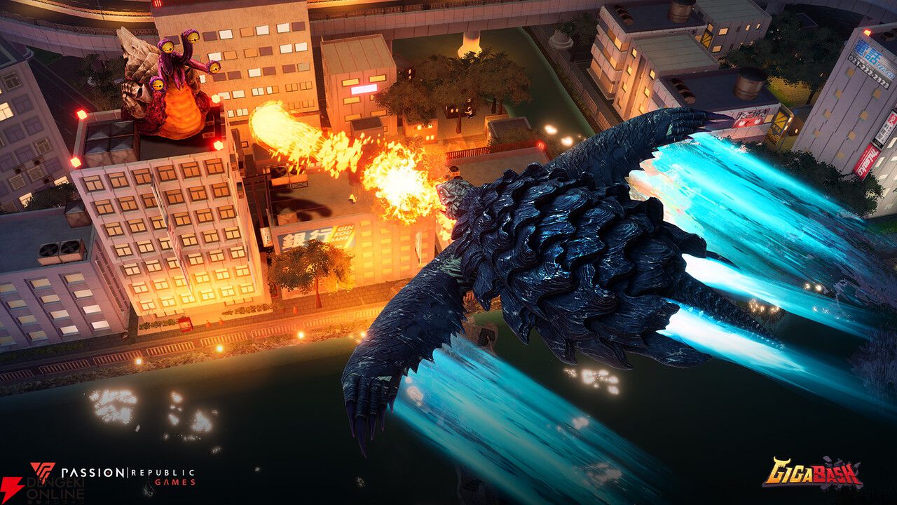『GIGABASH』に『GAMERA ‐Rebirth‐』DLCが11/21配信。ガメラとギロンが参戦