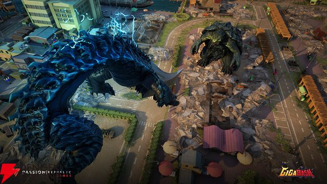 『GIGABASH』に『GAMERA ‐Rebirth‐』DLCが11/21配信。ガメラとギロンが参戦