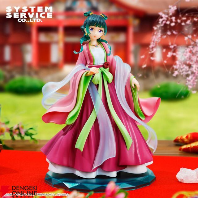 『薬屋のひとりごと』園遊会衣装を纏う猫猫をボリューム満点で造形。すまし顔も目を引くBRILLIANTフィギュアが再登場