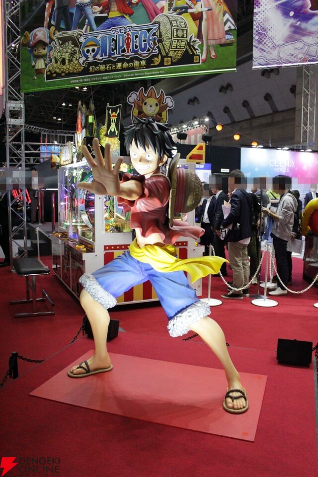 バンダイナムコエクスペリエンスブースをレポート。『ワンピース』の新作アーケード作品や『ツアマス』『湾岸ミッドナイト』など試遊可能