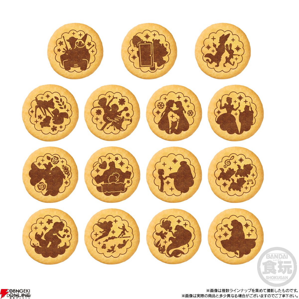 大ヒットした『Disney Characters 刺繍缶バッジビスケット』の第2弾が