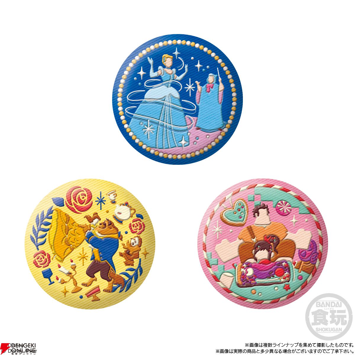 大ヒットした『Disney Characters 刺繍缶バッジビスケット』の第2弾が