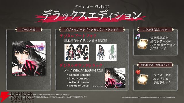 『テイルズ オブ ベルセリア リマスター（TOBR）』