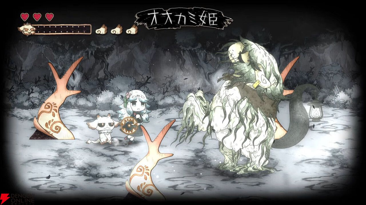 日本一ソフトウェア新作『シニガミ姫と異書館ノ怪物』4/30発売。姉を助けるため少女は異形と契約する