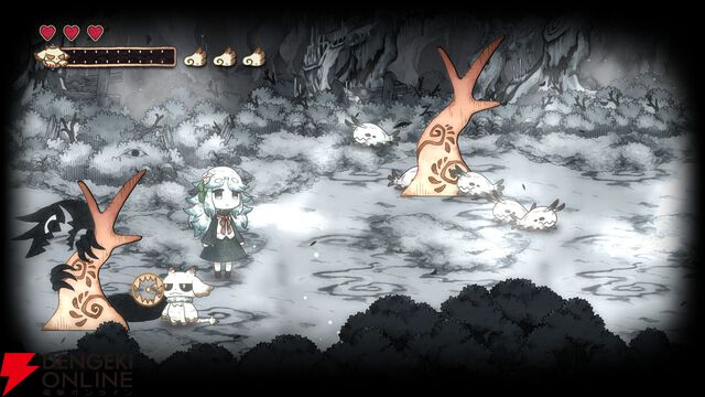 日本一ソフトウェア新作『シニガミ姫と異書館ノ怪物』4/30発売。姉を助けるため少女は異形と契約する