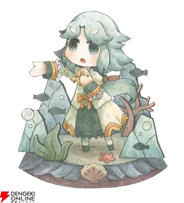 日本一ソフトウェア新作『シニガミ姫と異書館ノ怪物』4/30発売。姉を助けるため少女は異形と契約する