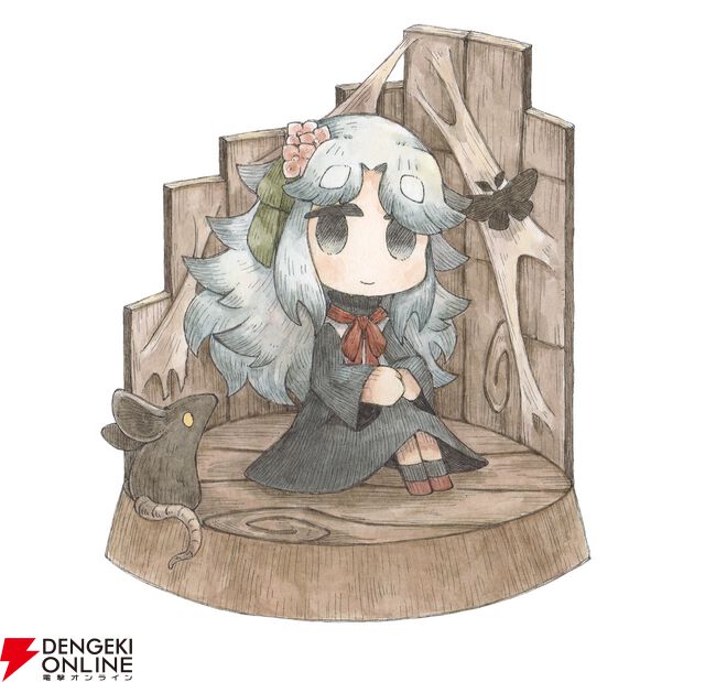 日本一ソフトウェア新作『シニガミ姫と異書館ノ怪物』4/30発売。姉を助けるため少女は異形と契約する