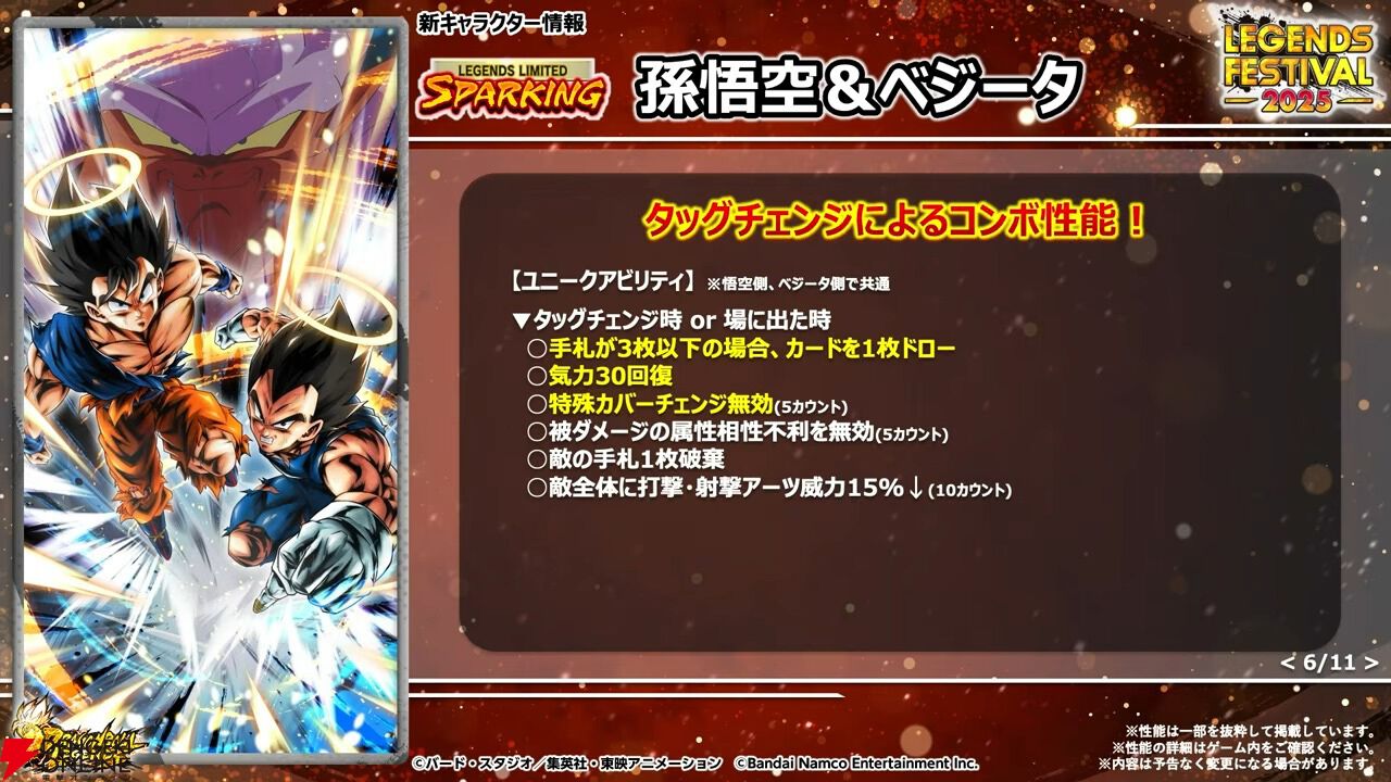 ドラゴンボール レジェンズ』超ゴジータに変身できる“LL孫悟空