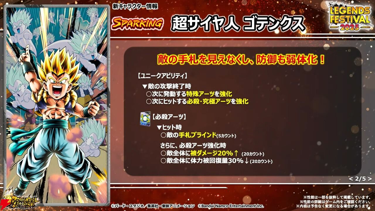 ドラゴンボール レジェンズ』超ゴジータに変身できる“LL孫悟空