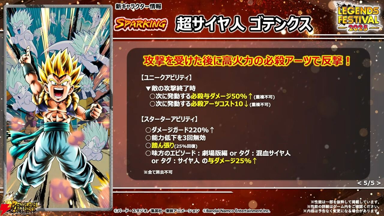 ドラゴンボール レジェンズ』超ゴジータに変身できる“LL孫悟空