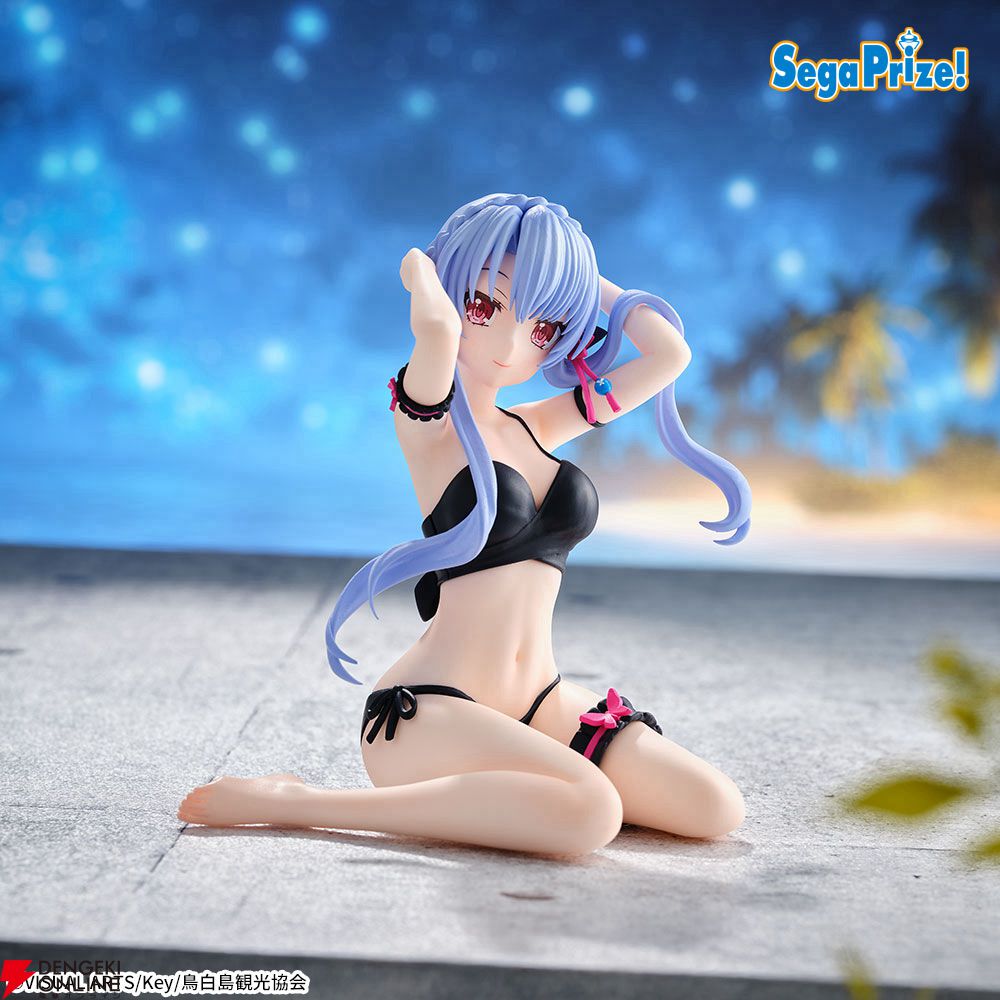 サマポケ』しろはと蒼がオリジナル水着衣装でフィギュア化。対比が