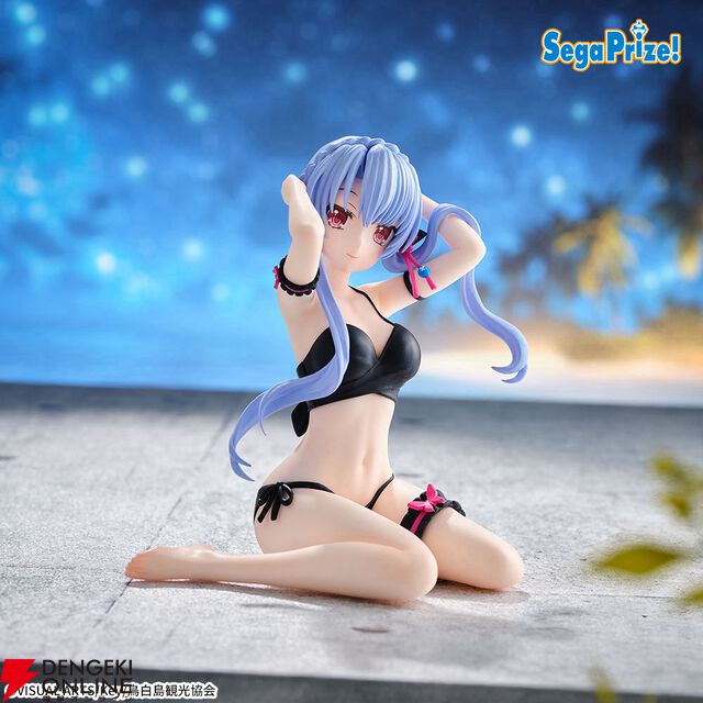 『サマポケ』しろはと蒼がオリジナル水着衣装でフィギュア化。対比が映える色や空気感も魅力