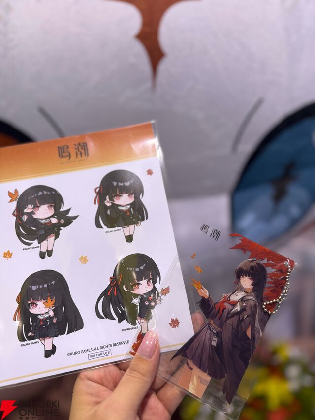 【鳴潮×京阪】千咲グッズをもらって、紅葉めぐりはいかが？ 『鳴潮』ポップアップイベントフォトレポート（11/24まで）