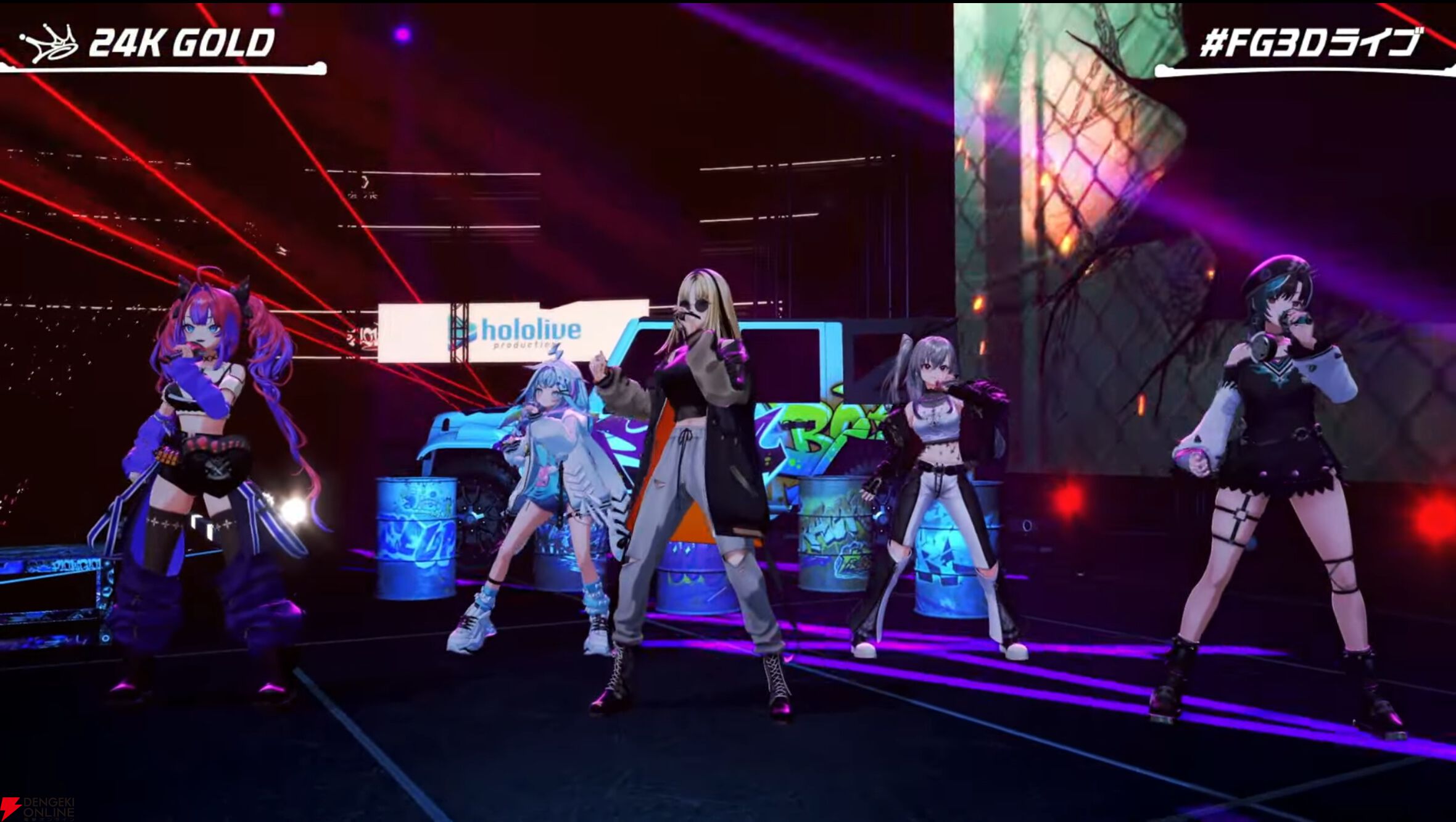 【ホロライブ】1周年ユニット“FLOW GLOW”が3Dお披露目ライブを実施。新世代を感じさせる圧巻のライブパフォーマンス