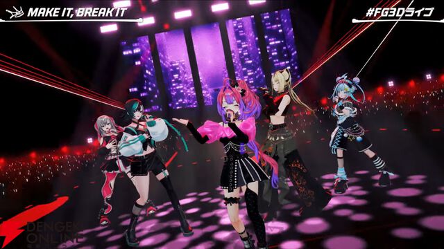 【ホロライブ】1周年ユニット“FLOW GLOW”が3Dお披露目ライブを実施。新世代を感じさせる圧巻のライブパフォーマンス