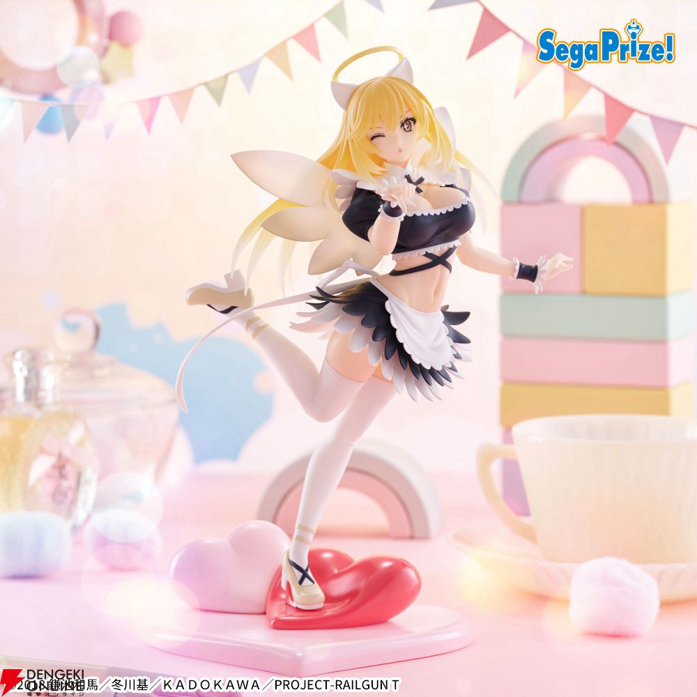 とある科学の超電磁砲』食蜂操祈は露出多めの堕天使メイド衣装でも