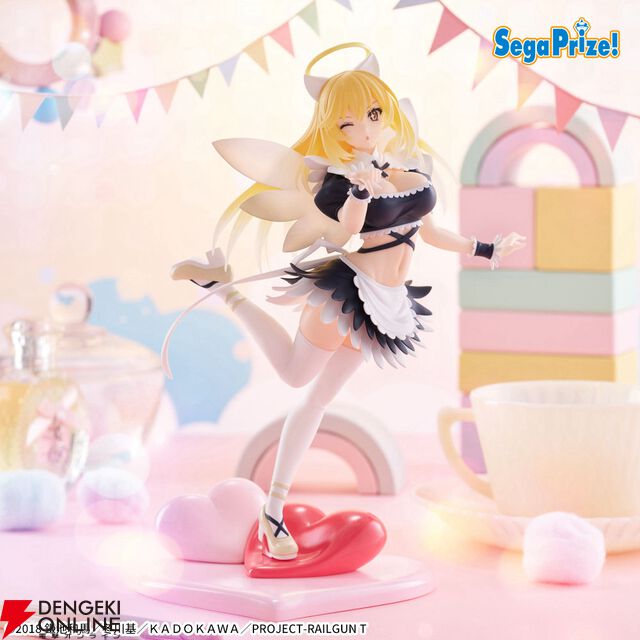 『とある科学の超電磁砲』食蜂操祈は露出多めの堕天使メイド衣装でもノリノリ。美琴のフィギュアと一緒に飾るのもおすすめ