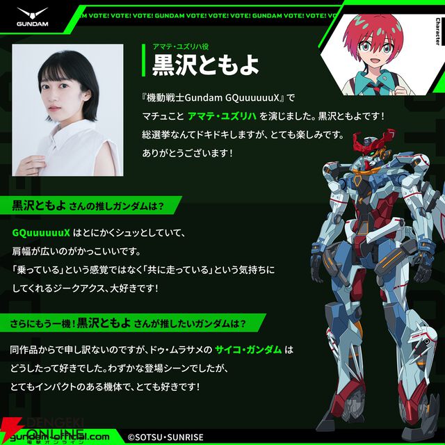 全世界“ガンダム”総選挙の中間結果が発表。フリーダムやデスティニーは複数機体が上位20位にランクイン