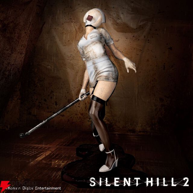 『サイレントヒル2』バブルヘッドナースとレッドピラミッドシングの新作フィギュアは不気味な佇まいや迫りくる恐怖を忠実に再現