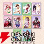 『バカテス』アニメ放映15周年記念のオンラインくじが12/4販売開始。ミニ色紙の秀吉の服装がギリギリすぎる…！（男なのに）