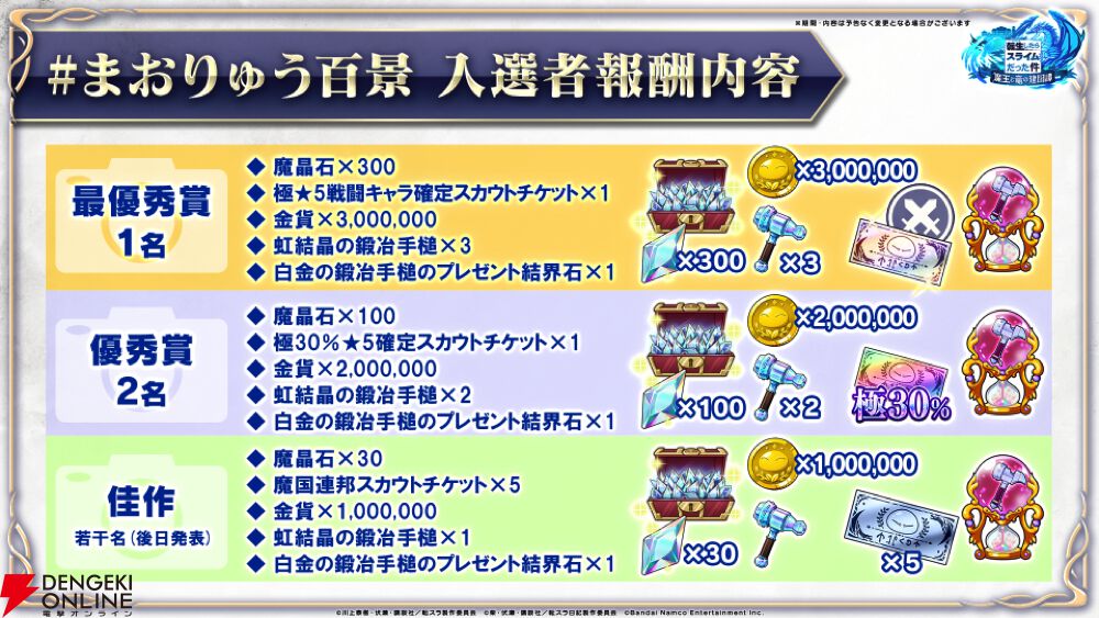 『転生したらスライムだった件 魔王と竜の建国譚』