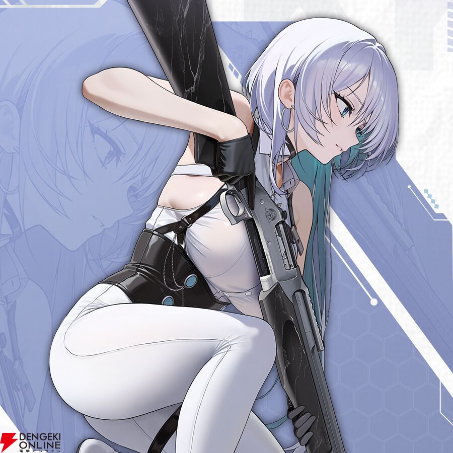 NIKKE』ブリッド：サイレントトラック（声優：上田瞳）では衣装が一新