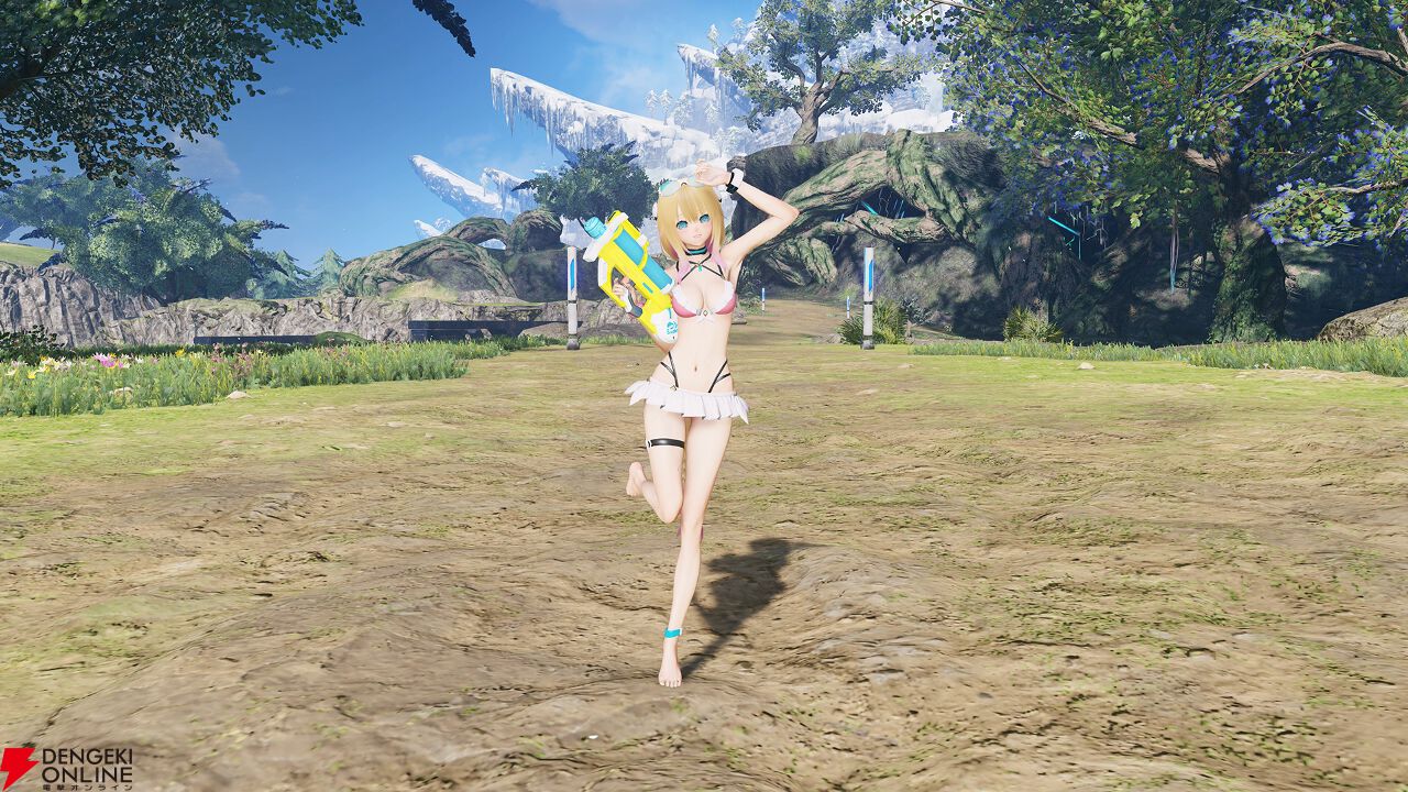 NGS ver.2 12月3日配信】冬でも『PSO2es』コラボACスクラッチはアツい