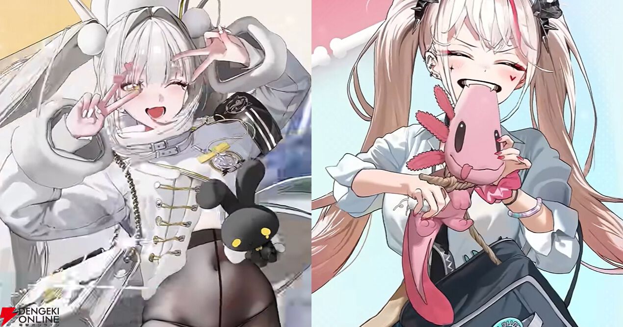 NIKKE』ブラン＆ジャッカルの新コス動画が公開。最高にかわいくて