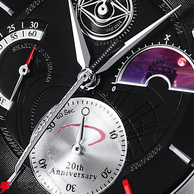 『灼眼のシャナ 20周年記念 アニバーサリー クロノグラフ腕時計』