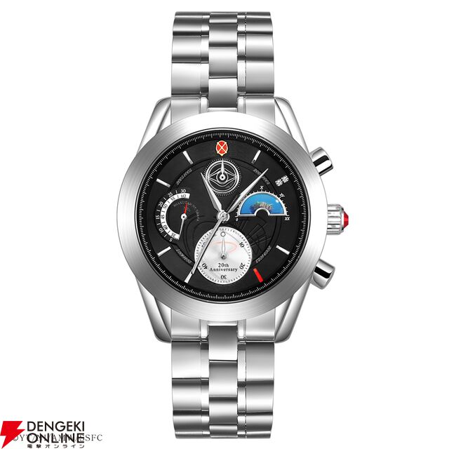 『灼眼のシャナ 20周年記念 アニバーサリー クロノグラフ腕時計』
