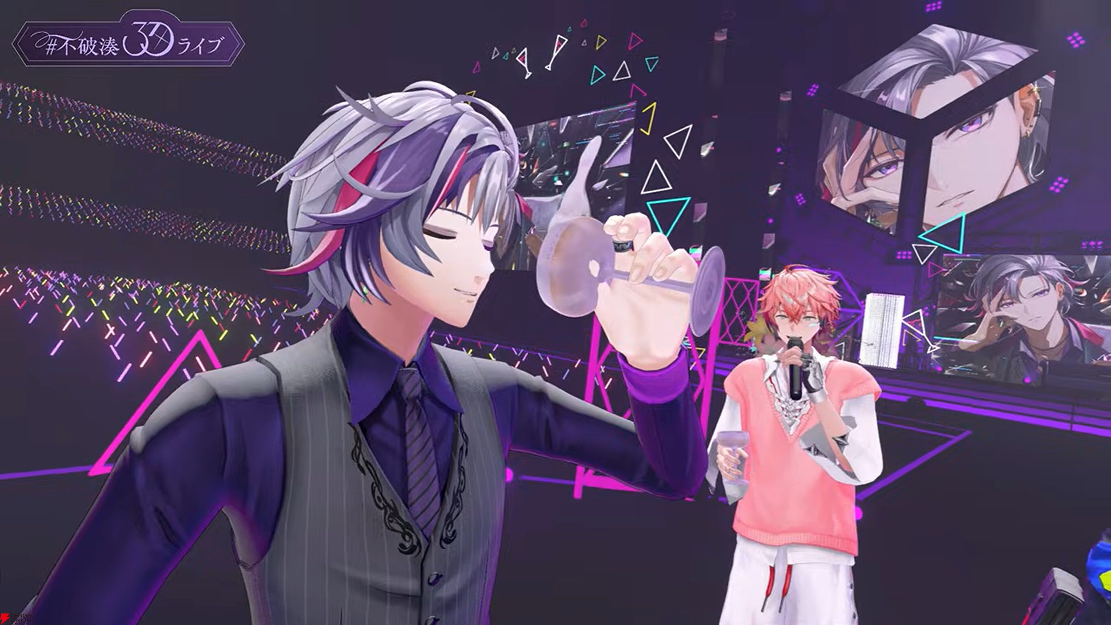 画像11/14＞【にじさんじ】不破湊さんが6周年記念ライブを実施。飲んで