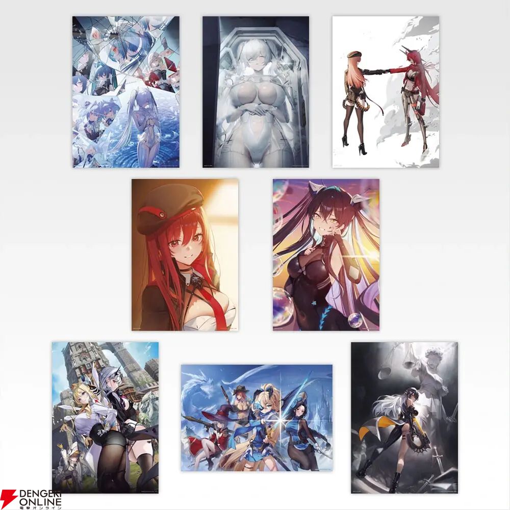 NIKKE』一番くじ第6弾の全ラインナップ公開。ラピやシンデレラの