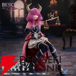 『葬送のフリーレン』断頭台のアウラがDesktop Cuteフィギュアに仲間入り。余裕たっぷりに服従の天秤を掲げる姿を約13cmで造形