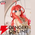 『五等分の花嫁』五月のアニメ原画展ウエディング衣装フィギュアは豪華な金糸の刺繍や真っ直ぐさを表現した表情に注目