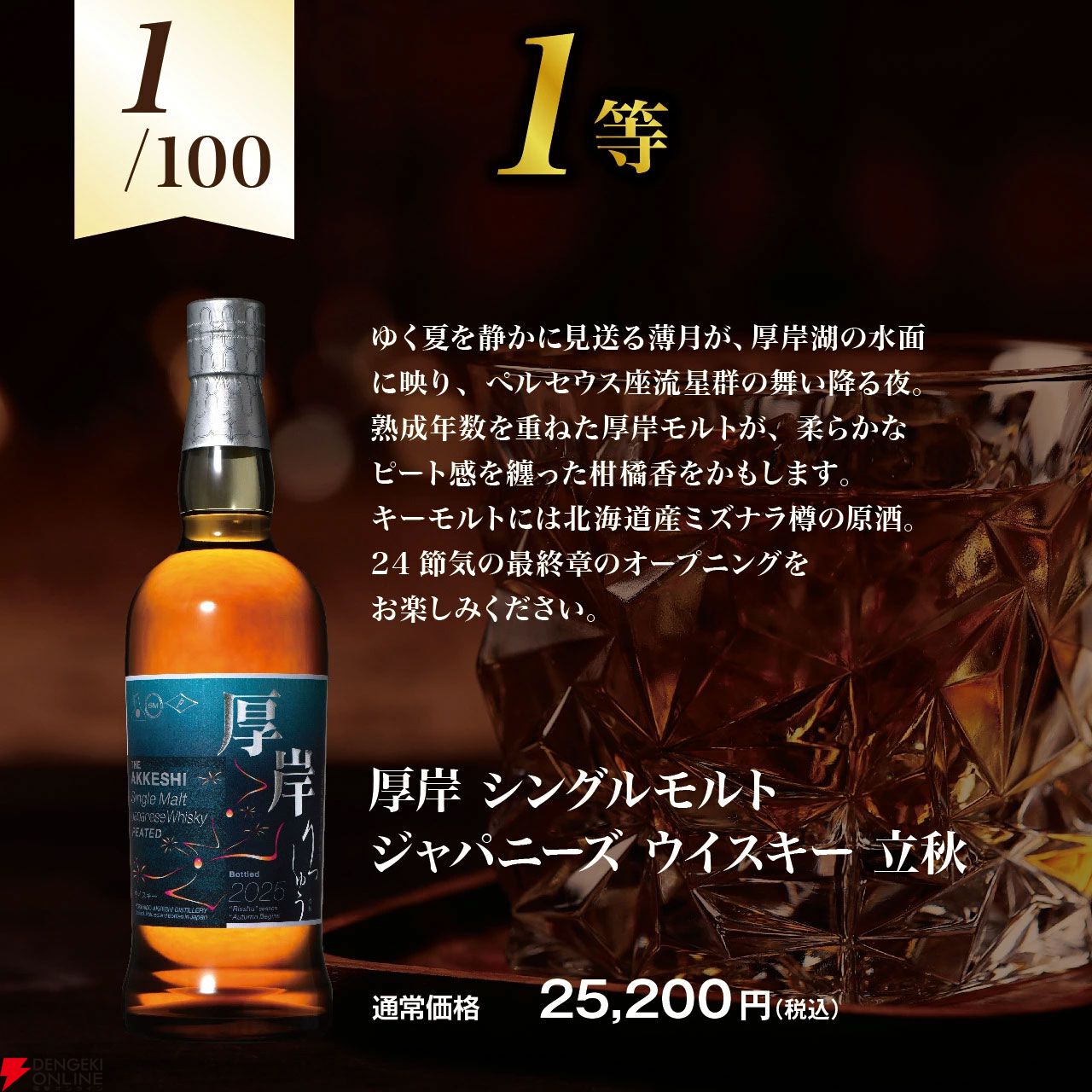 5,980円で厚岸 立秋、嘉之助DD2025が狙え、どれが当たっても損をしない