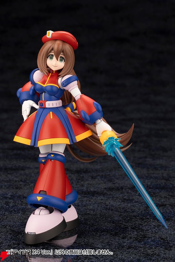 ロックマンX』シリーズより『アイリス X4 Ver.』が初のプラモデル化