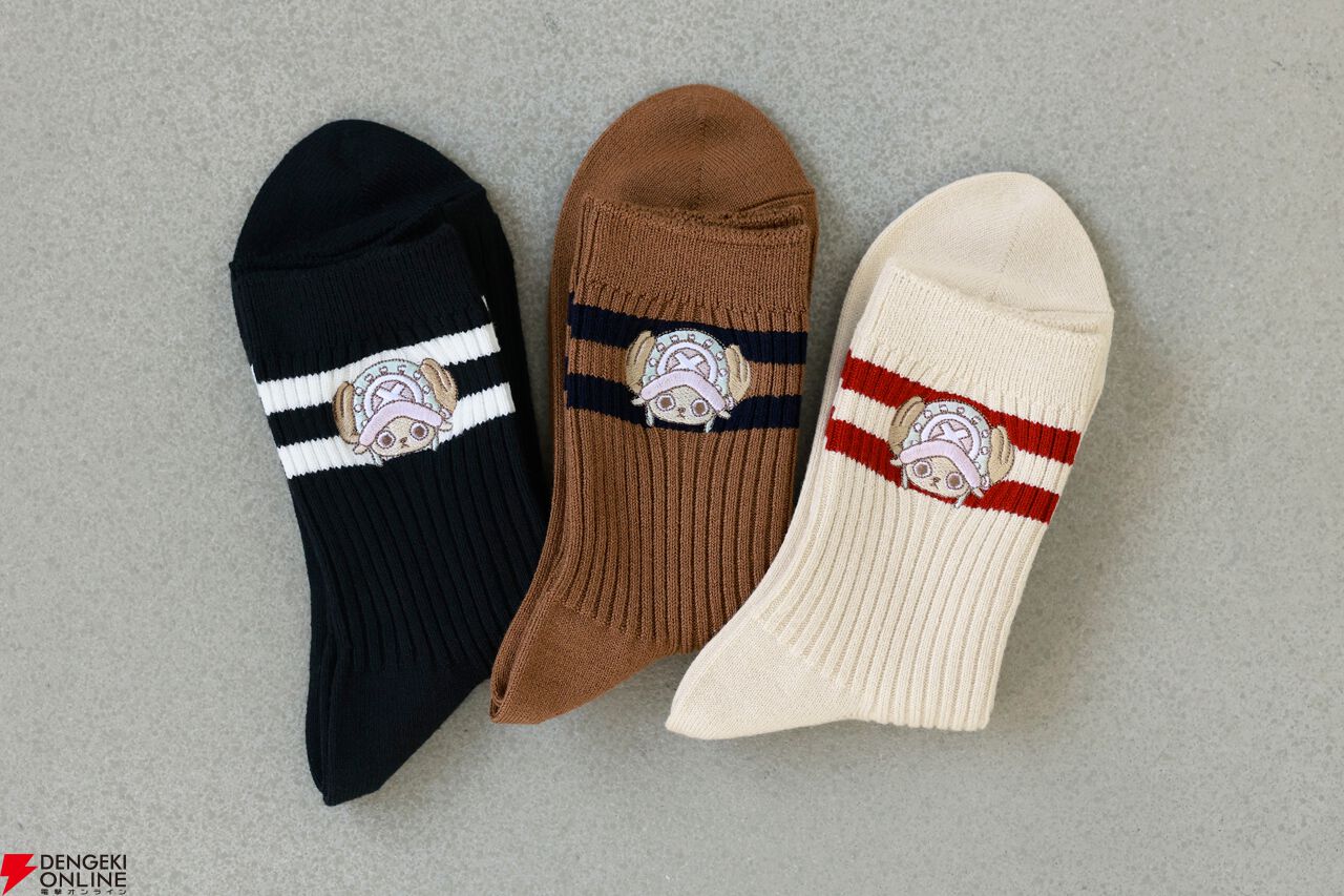 ONE PIECE（ワンピース）』CHOPPER's×靴下屋コラボ靴下2種が12月19日