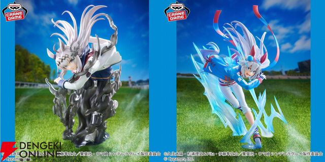 『ウマ娘 シンデレラグレイ』領域に突入したオグリキャップ＆タマモクロスをド迫力で造形。並べればライバル対決も完成する新作フィギュア