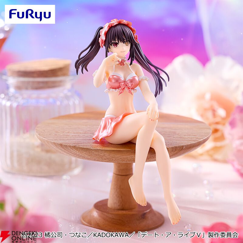 デートアライブ　ぬーどるストッパー　フィギュア　デスクトップキュート　ぬースト デート・ア・ライブ』時崎狂三のぬーどるストッパーフィギュアが新色に